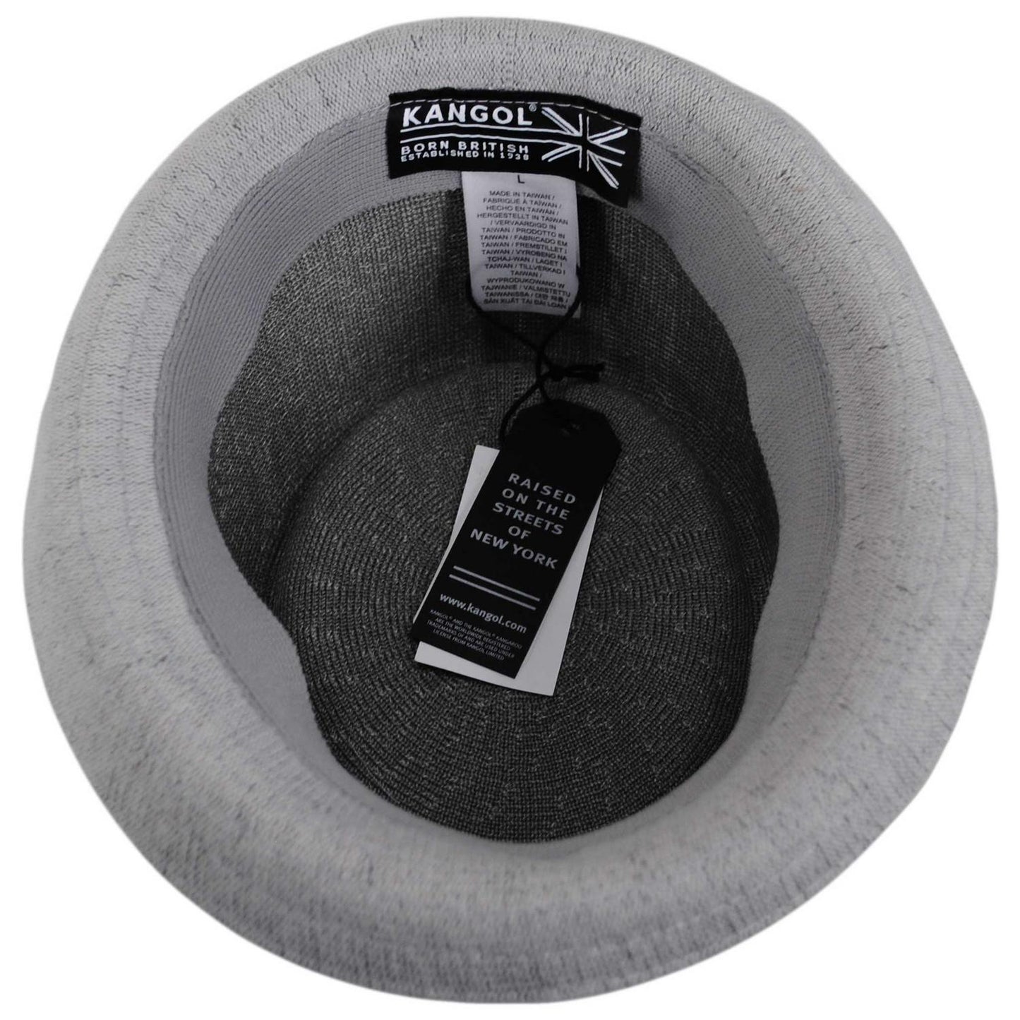 Kangol | Bamboo Mowbray Pork Pie Hat | 185744 | under | GREY