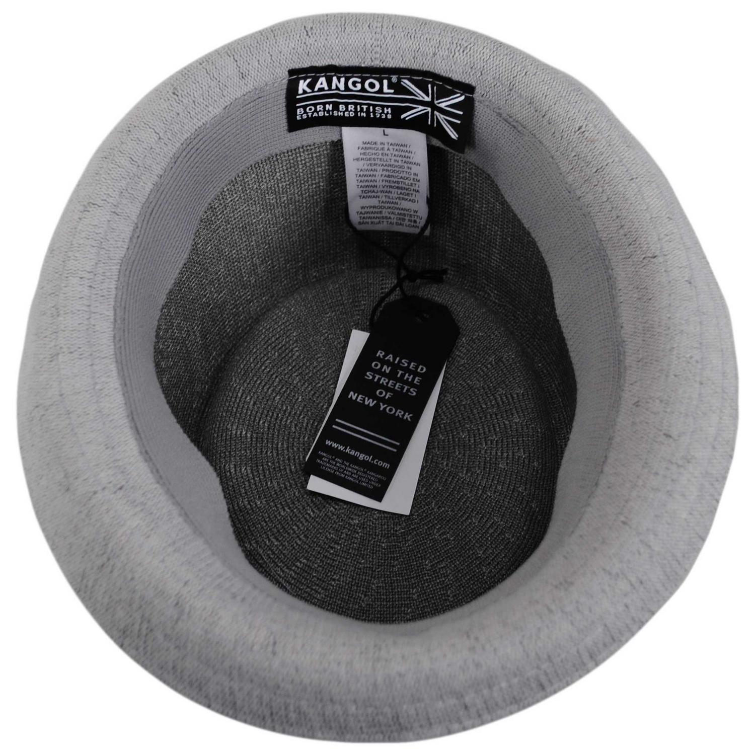 Kangol | Bamboo Mowbray Pork Pie Hat | 185744 | under | GREY