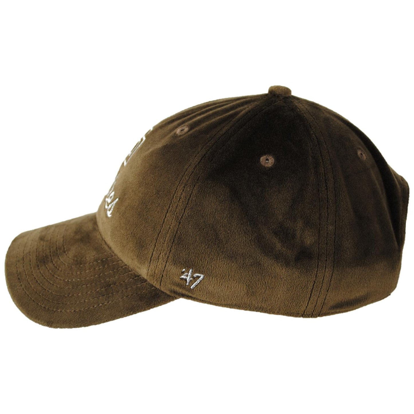 47 Brand | San Diego Padres MLB Spirited Clean Up Strapback Baseball Cap Dad Hat | 204423 | profile | BROWN