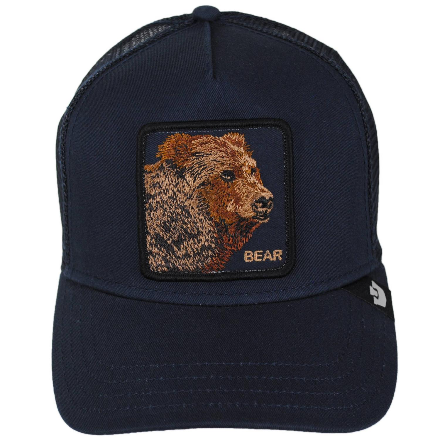Goorin Bros | Bear Mesh Trucker Snapback Baseball Cap | 200814 | front | EDGE