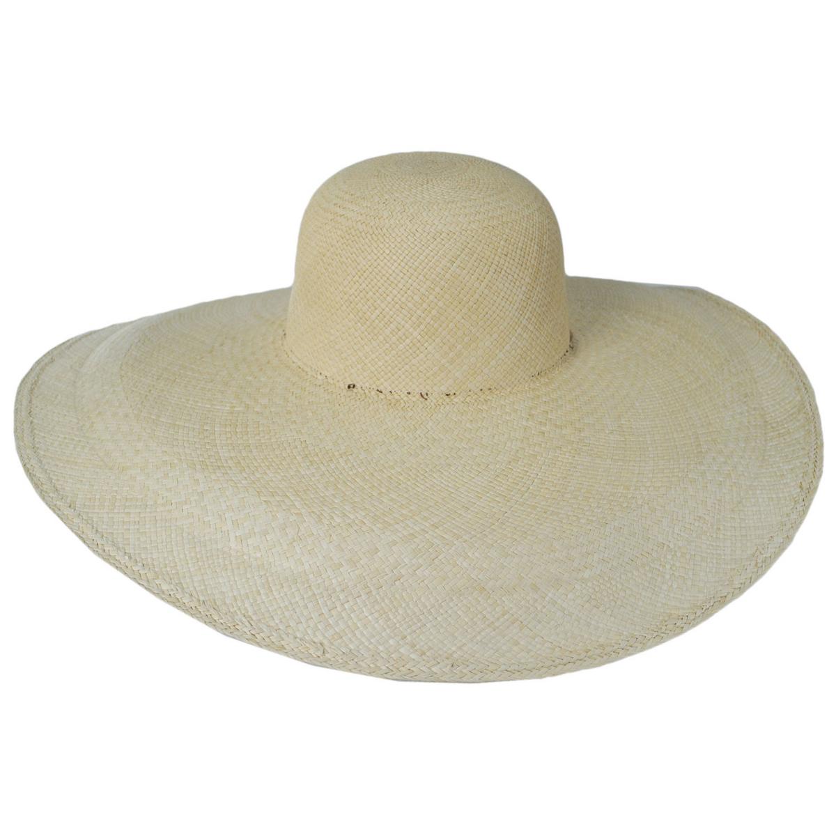 3 Regions Trade Co. | Ibiza Wide Brim Panama Straw Swinger Sun Hat