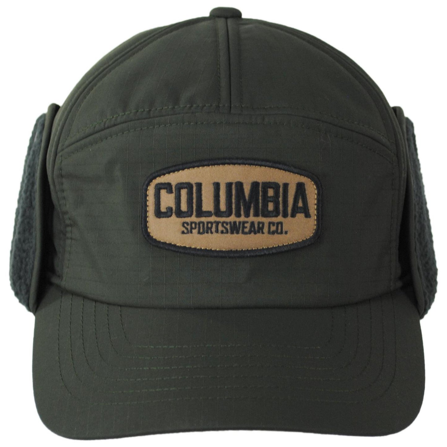 Columbia Sportswear | Landroamer Ear Flap Baseball Cap | 400096 | front | GREEN