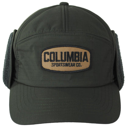 Columbia Sportswear | Landroamer Ear Flap Baseball Cap | 400096 | front | GREEN