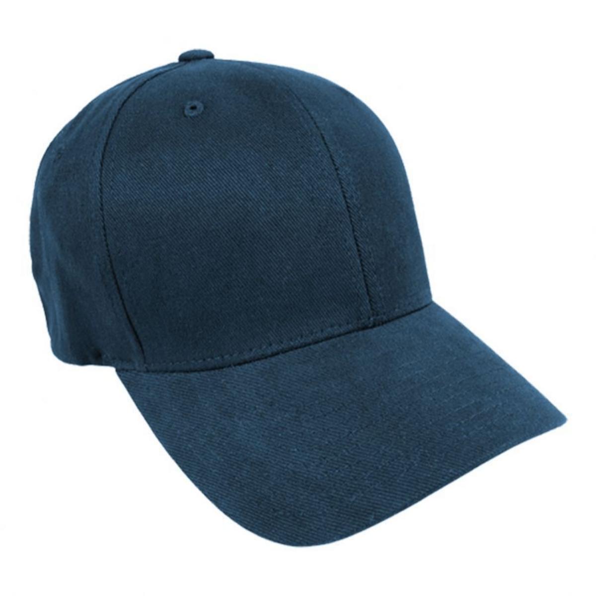 Flexfit | Brushed Twill MidPro FlexFit Fitted Baseball Cap | 221500 | lead | NAVY
