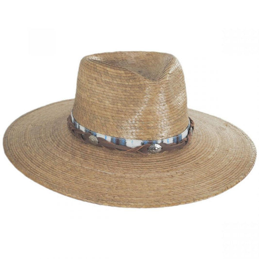 Scala | Laeila Palm Leaf Straw Fedora Hat | 101378 | lead | TOAST