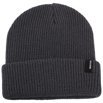 BRIXTON HATS | Heist Knit Beanie Hat | 502706 | lead | DUSK