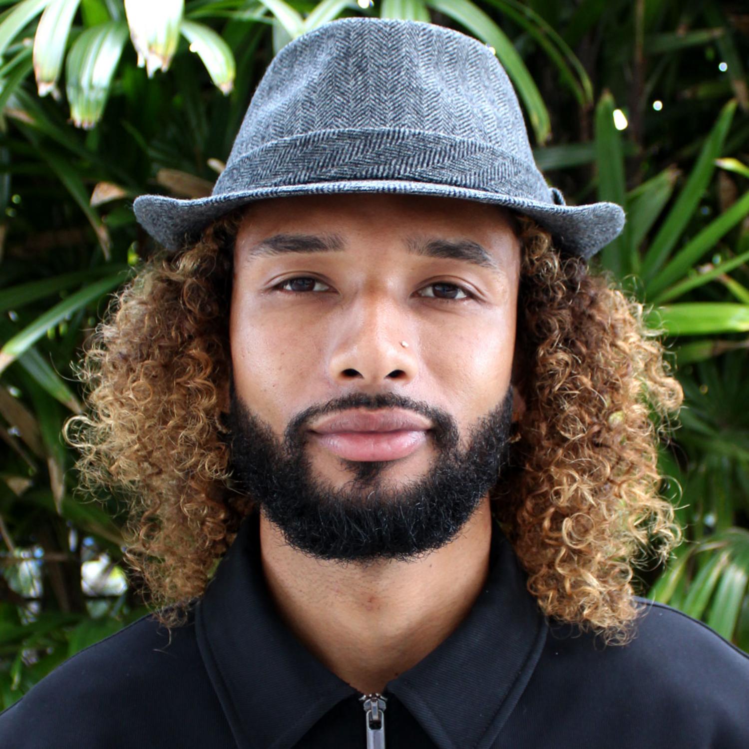 Jaxon Hats | Herringbone Wool Trilby Fedora Hat | 142320 | lsmone | GREY/BLACK