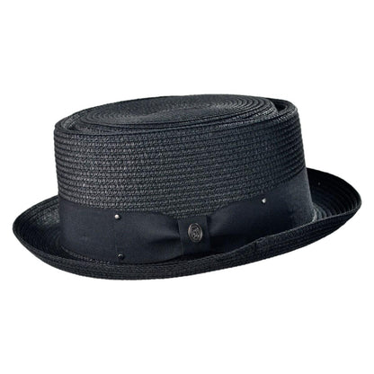 Wholesale Toyo Straw Braid Pork Pie Hat B2B Pre-Pack