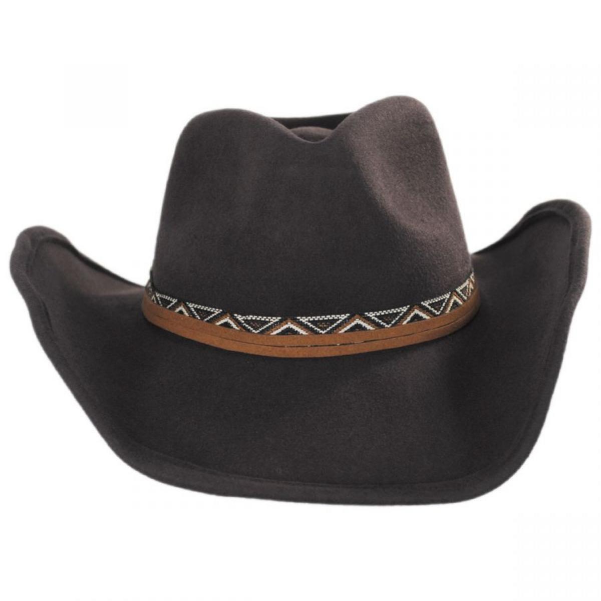 Motya Wool Felt Western Hat