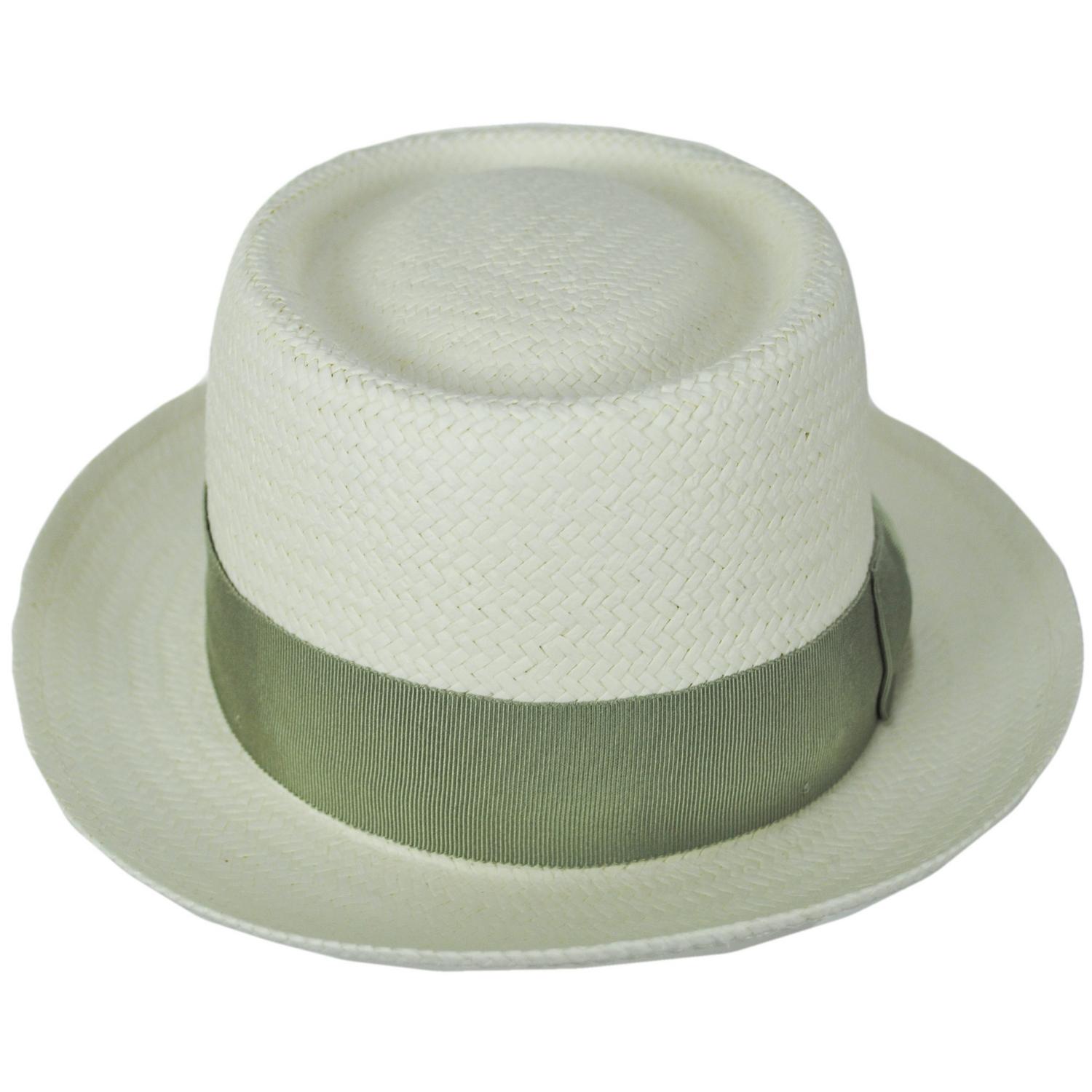 Bailey 1922 | Darron Sun Raindura Straw Pork Pie Hat | 127939 | front | NATURAL
