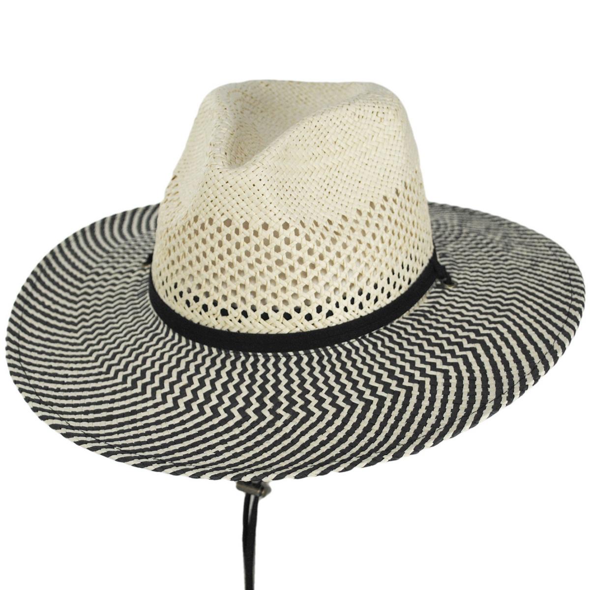 Jeanne Simmons | Chevron Toyo Straw Aussie Fedora Hat