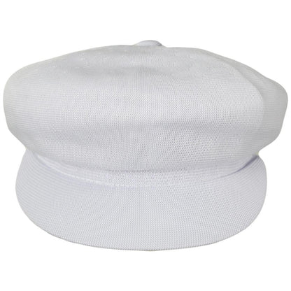 Kangol | Tropic Spitfire Newsboy Cap | 160802 | front | WHITE