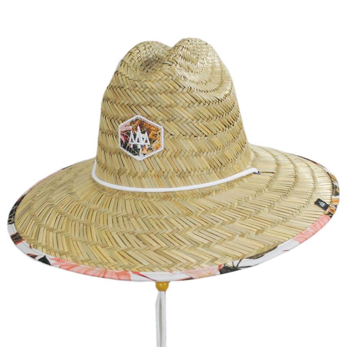 Hemlock Hat Co. | Maya Rush Straw Lifeguard Hat | 129595 | lead | NATURAL