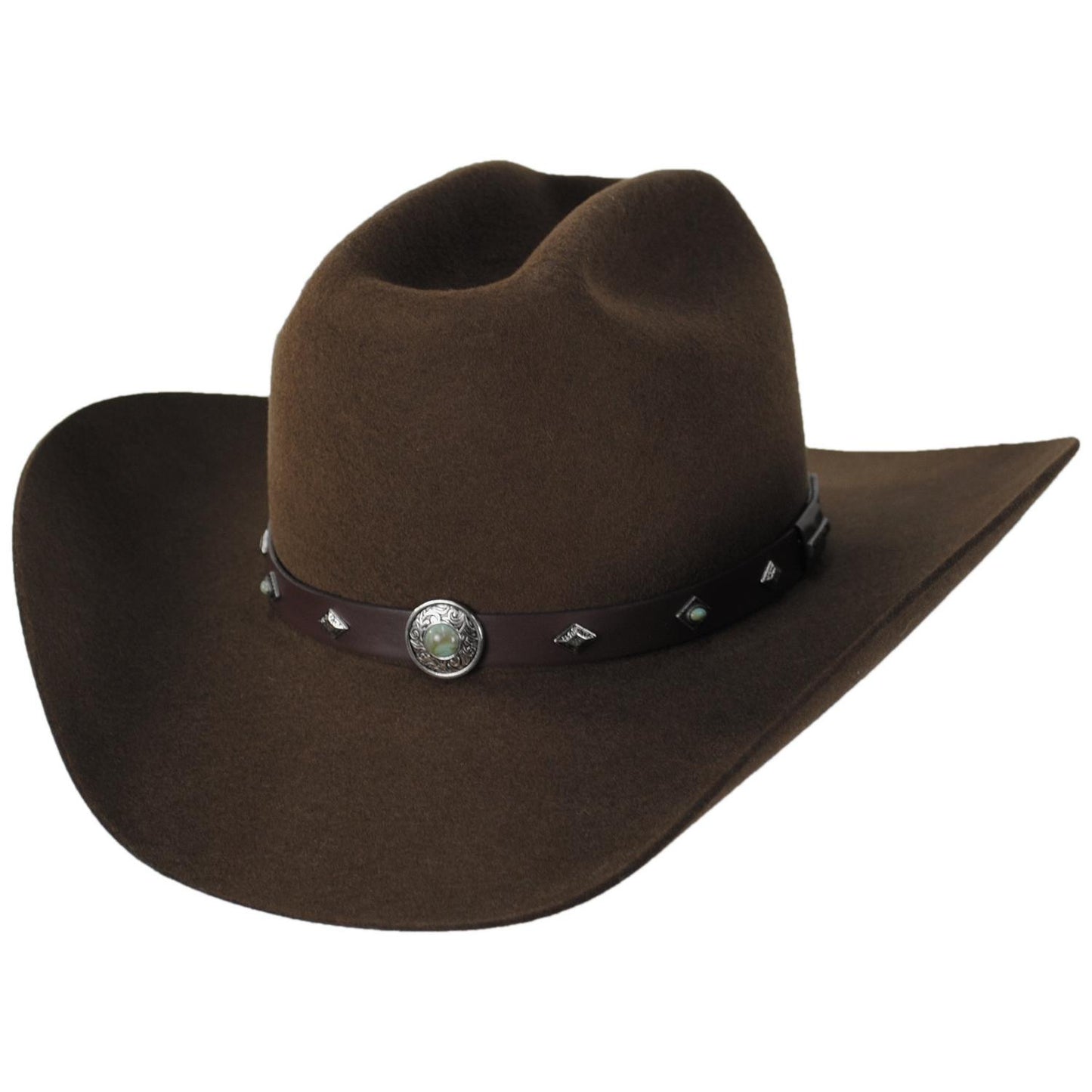 Stetson | Payton Wool Felt Western Hat | 130767 | lead | MINK