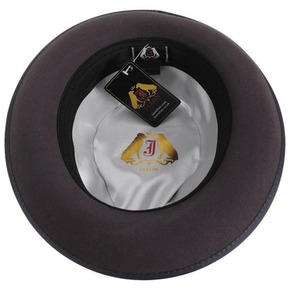 Jaxon Hats | Wholesale Scottie Fur Felt Fedora Hat B2B Pre-Pack | B2B132072 | under | GREY