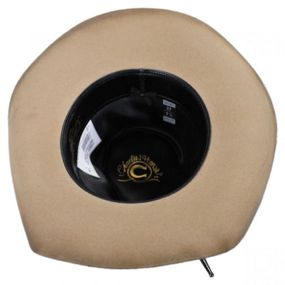 Charlie 1 Horse | Desperado Wool Felt Western Hat | 124988 | under | BUCKSKIN