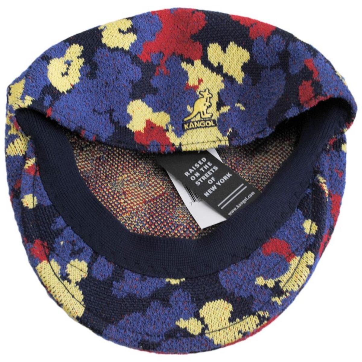 Kangol | Nature Camo 504 Ivy Cap | 161009 | under | NAVY CAMO