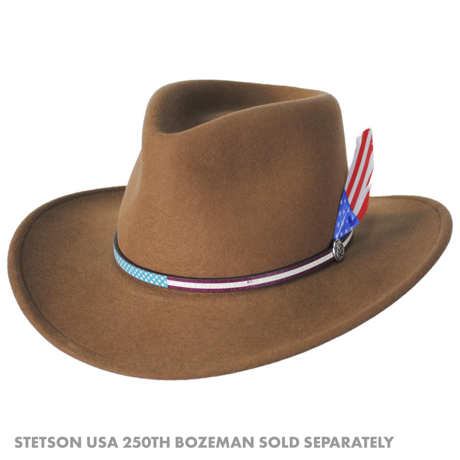 Capas Headwear | USA 250th Anniversary Side Feather | 602001 | front | RED/WHITE/BLUE