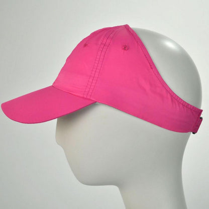 Chic Play | Genie Open Back Ponytail Baseball Cap | 401405 | profile | FUCHSIA