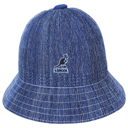 Kangol | Cloud Burst Ventair Casual Bucket Hat | 185811 | front | DENIM GRADIENT