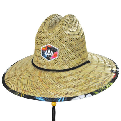 Hemlock Hat Co. | Youth Koa Straw Lifeguard Hat | 505908 | lead | TAN