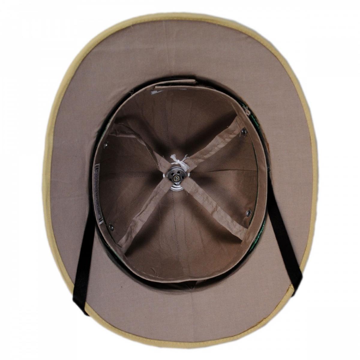 Village Hat Shop | French Pith Helmet | 155800 | under | KHAKI