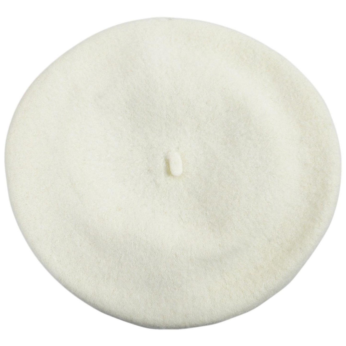 Village Hat Shop | Wool Fashion Beret | 152500 | top | WINTER WHITE