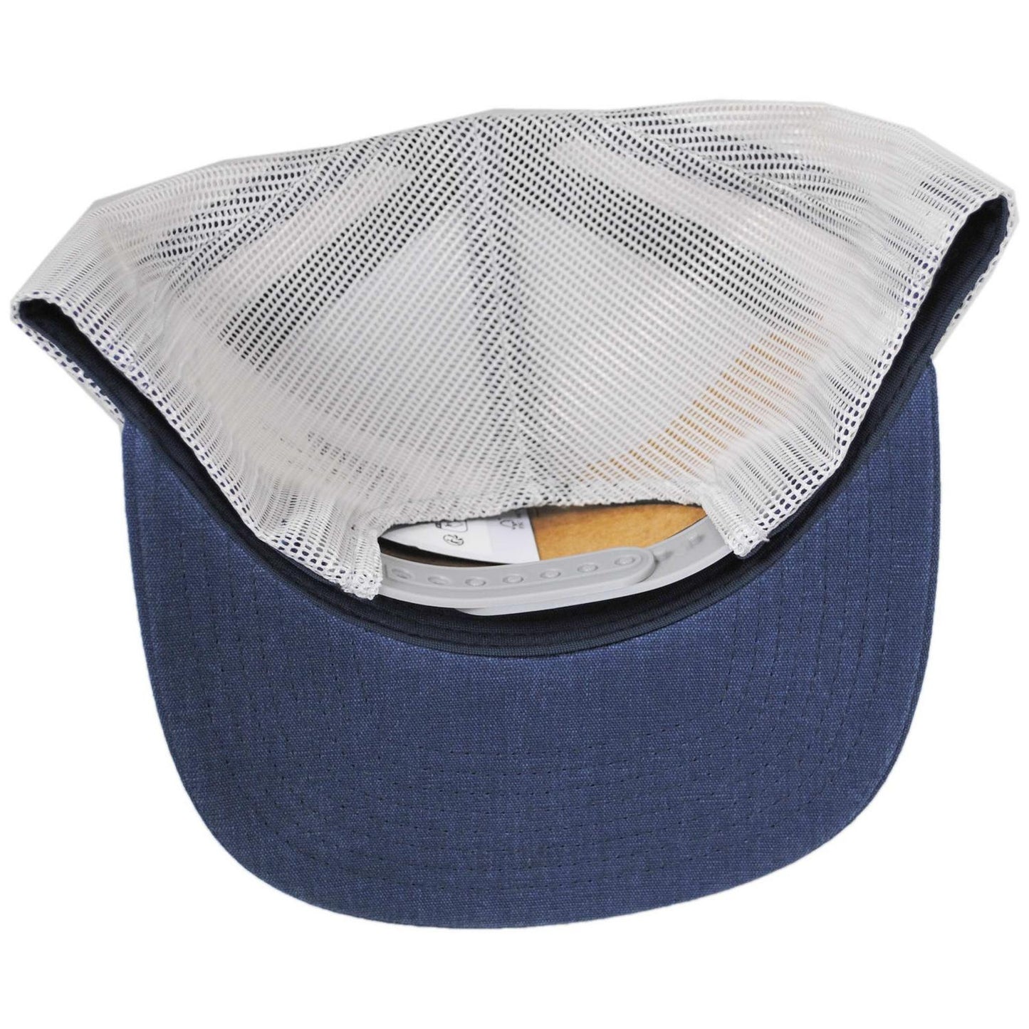 BRIXTON HATS | Oath Trucker Snapback Baseball Cap | 201704 | under | BLUE CHAMBRAY/WHITE