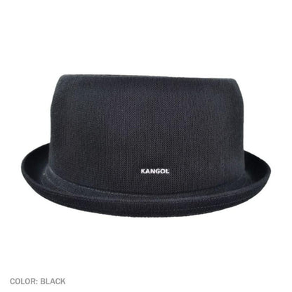 Kangol | Bamboo Mowbray Pork Pie Hat | 185744 | profile | BLACK