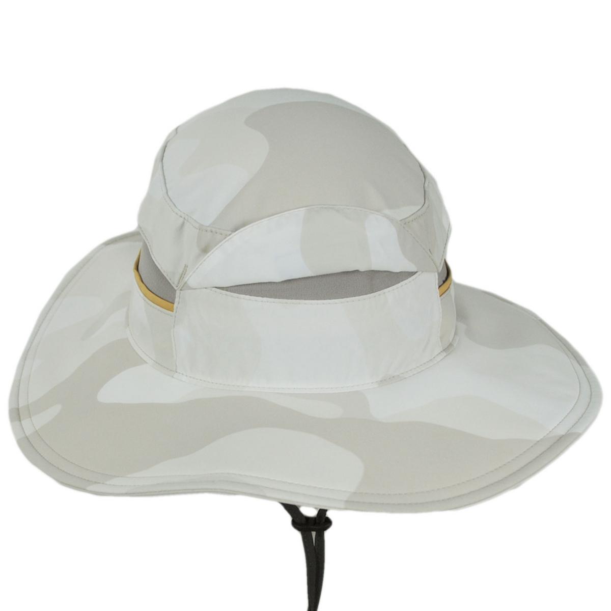 Columbia Sportswear | Bora Bora Printed Booney Hat | 400121 | front | DARK STONE MOD CAMO