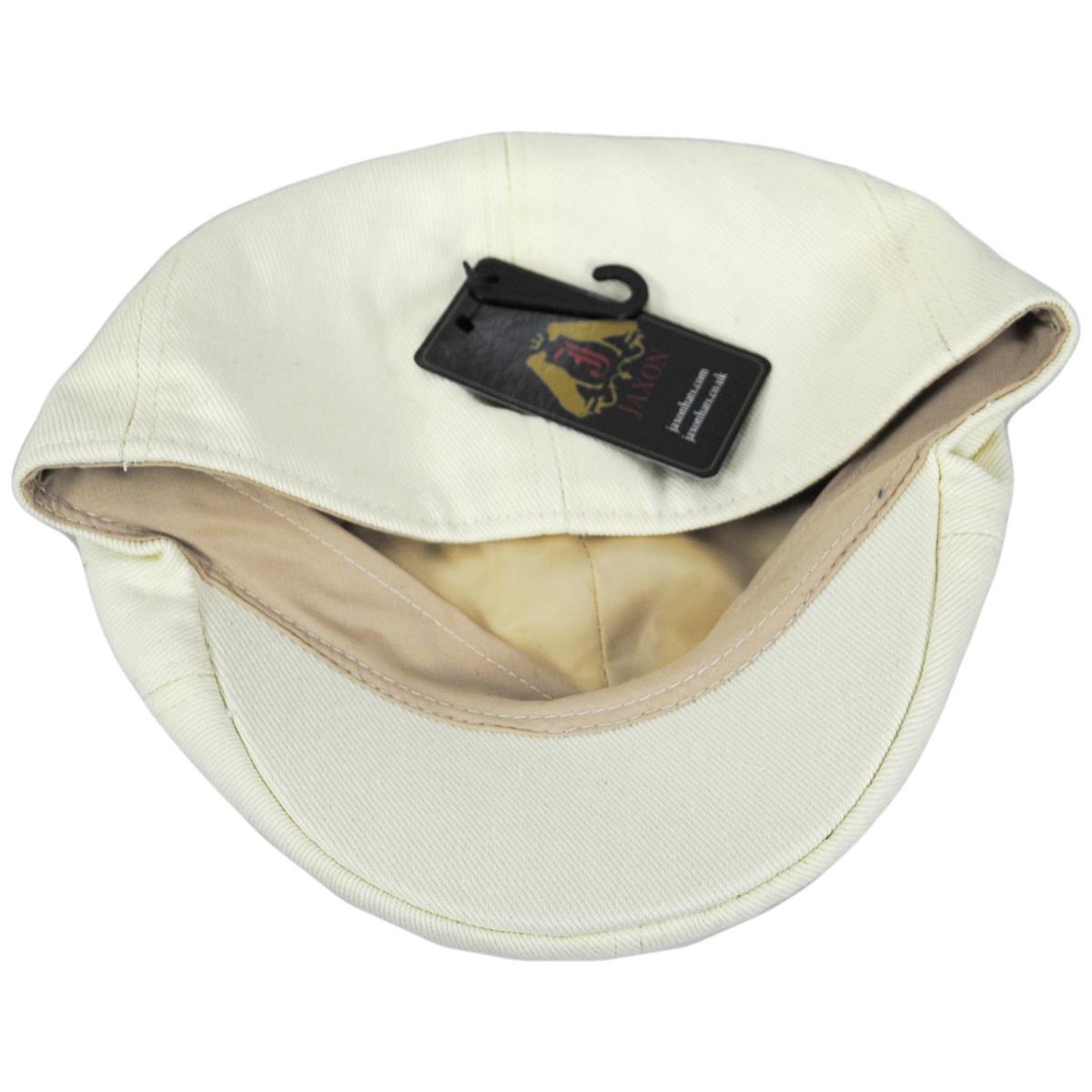 Jaxon Hats | Cotton Twill Duckbill Cap | 167739 | under | BEIGE