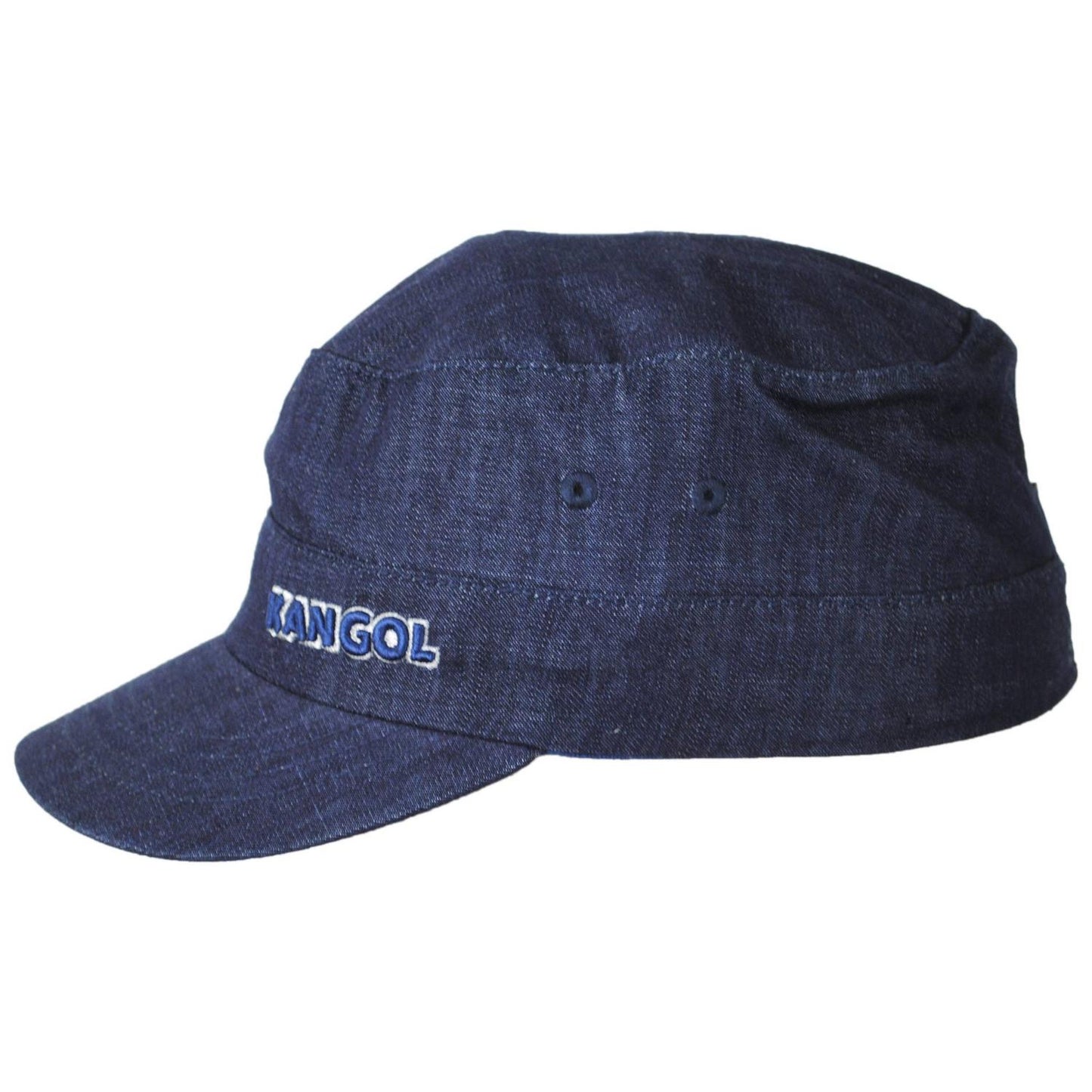 Kangol | Flexfit Denim Army Cap | 201193 | profile | INDIGO