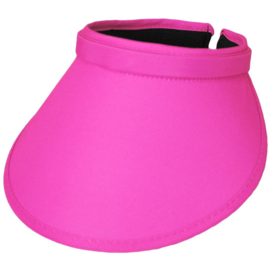 Cappelli | Maren Polyester Clip-On Visor | 195082 | lead | FUCHSIA