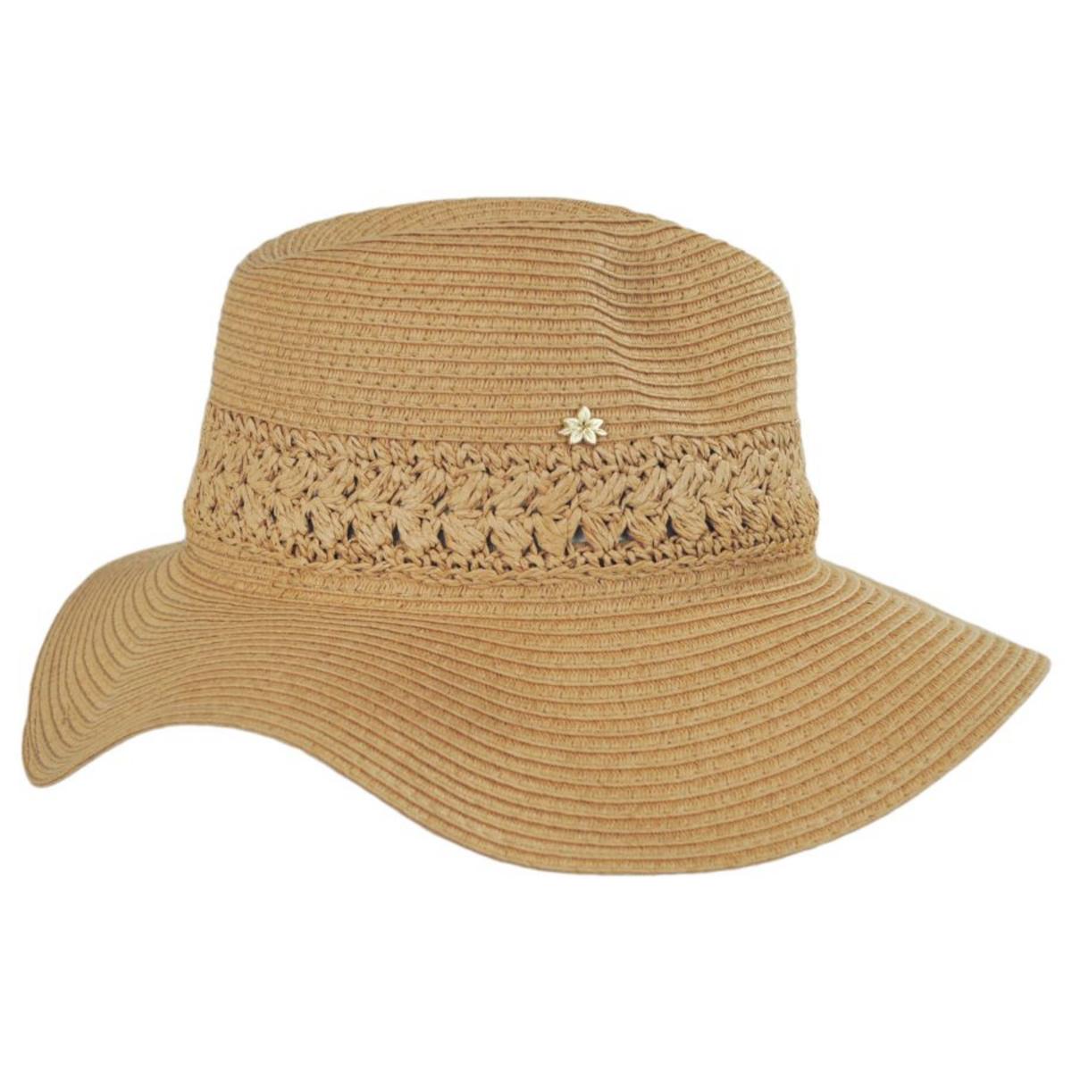 Cappelli | Melbourne Toyo Braid Fedora Hat | 101261 | profile | TEA