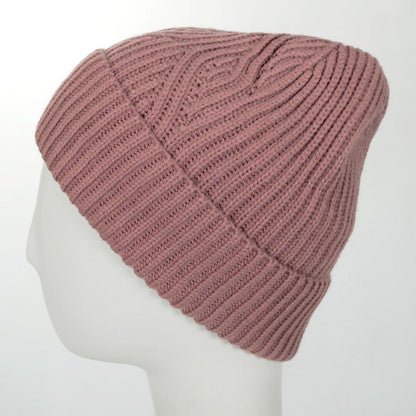 Scala | Stephanie Knit Beanie Hat | 500045 | profile | MAUVE
