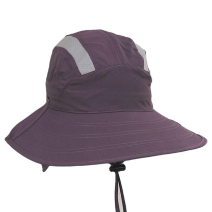 Scala | Natalie Nylon Trail Hat | 106435 | lead | MAUVE