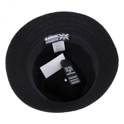 Kangol | Striped Casual Wool Bucket Hat | 185726 | under | BLACK/OFF WHITE