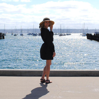 Wholesale Milan Straw Boater Sun Hat B2B Pre-Pack