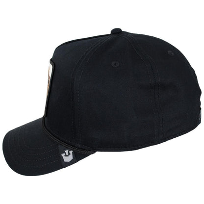Goorin Bros | King 100 Trucker Snapback Baseball Cap | 200640 | profile | BLACK