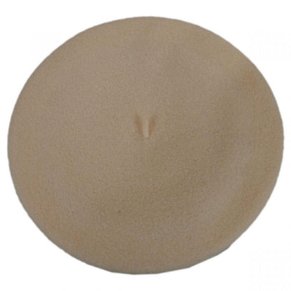Heritage par Laulhere | Authentique Classic Wool Beret | 151058 | profile | SABLE