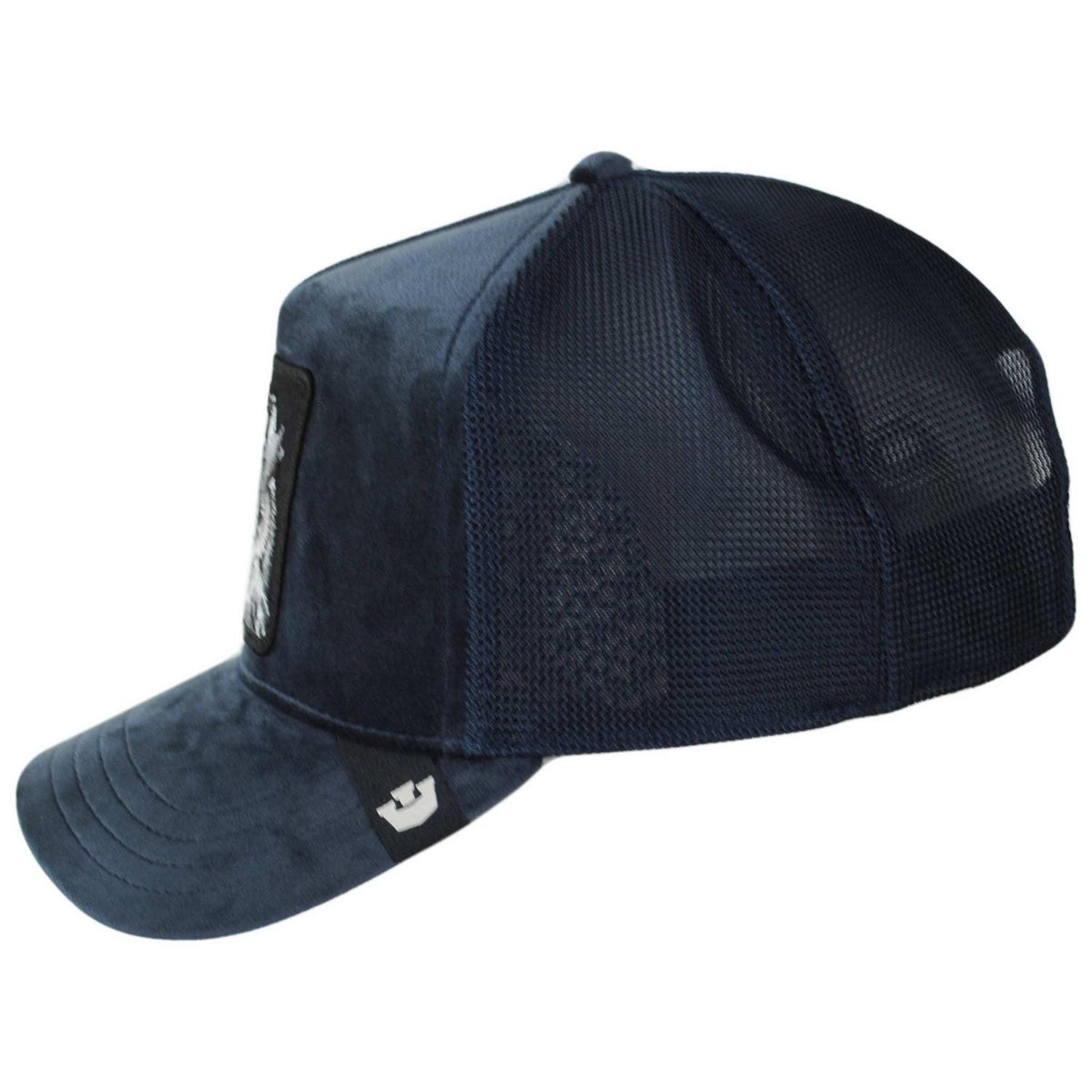 Goorin Bros | Velour Wise Ass Mesh Trucker Snapback Baseball Cap | 200856 | profile | EDGE
