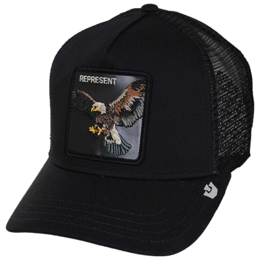 Goorin Bros | Represent Eagle Mesh Trucker Snapback Baseball Cap | 200810 | lead | VOID