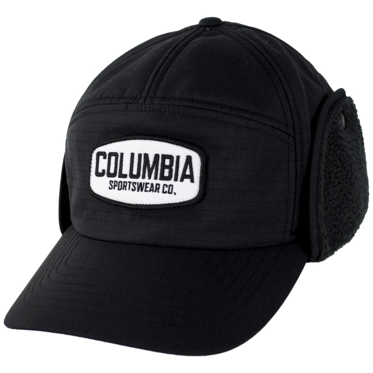 Columbia Sportswear | Landroamer Ear Flap Baseball Cap | 400096 | lead | BLACK