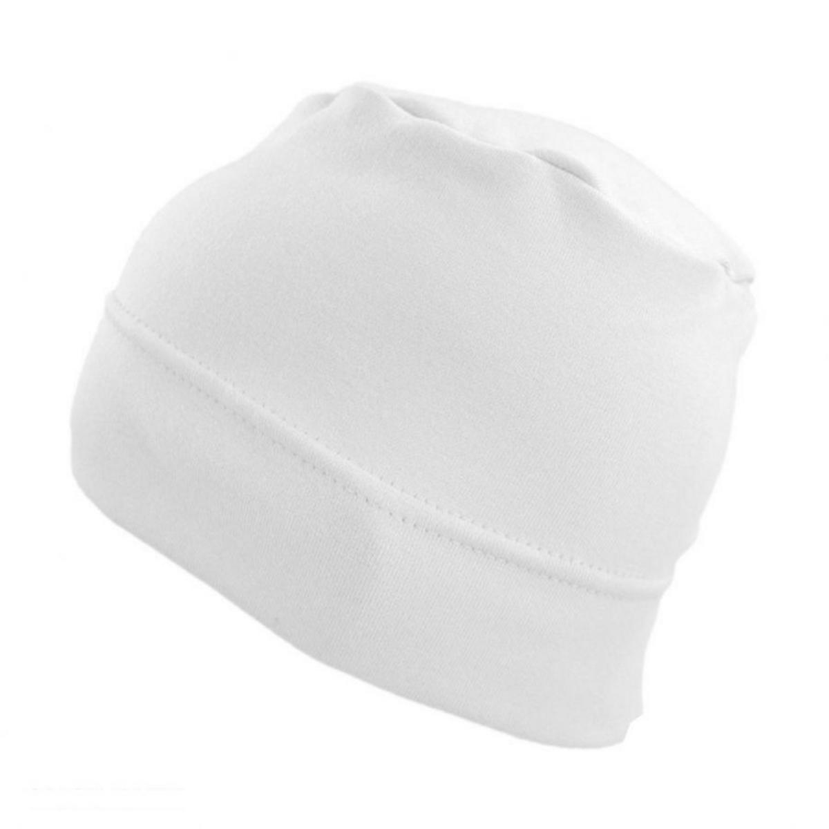 Slumbercap | Cotton Beanie Hat | 500899 | lead | WHITE