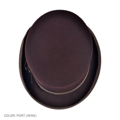 Bollman Hat Company | Heritage Collection 1880s Equestrian Wool Felt Top Hat | 123285 | under | PORT