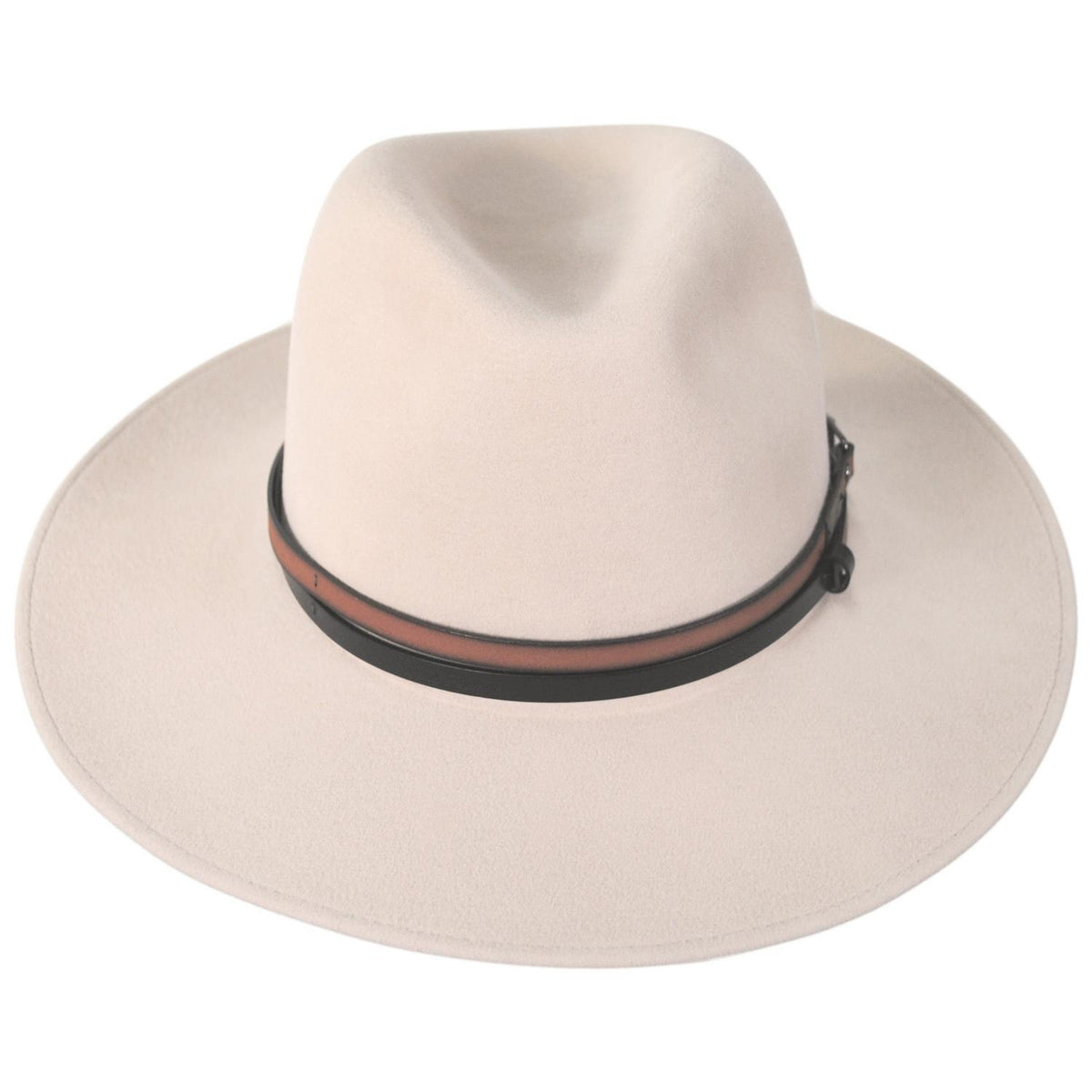 Bailey 1922 | Stedman Elite Velour Wool Felt Fedora Hat | 130344 | front | MOJAVE DESERT