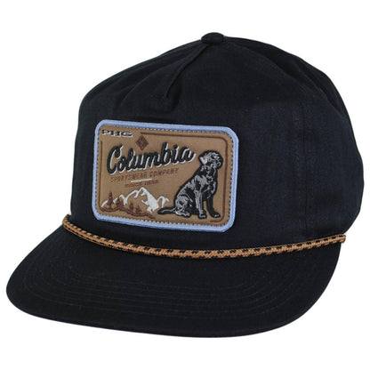 Columbia Sportswear | PHG Terminal Shot Cotton Snapback Baseball Cap | 400078 | lead | BLACK