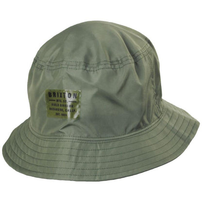 BRIXTON HATS | Vintage Nylon Packable Bucket Hat | 185542 | lead | OLIVE SURPLUS