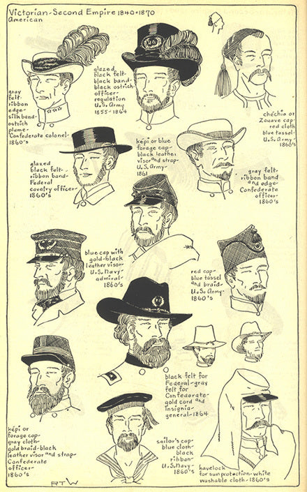 History of Hats: Victorian & Second Empire 1840-1870 – Village Hat Shop