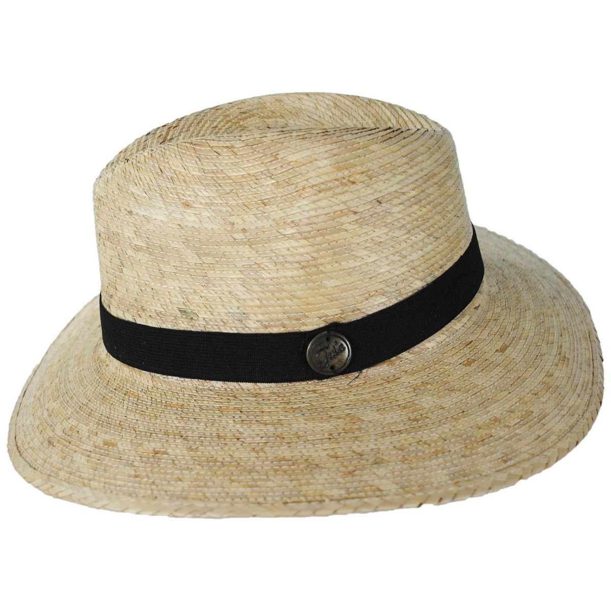 Tula Hats | Explorer Palm Straw Safari Fedora Hat | 128299 | profile | NATURAL